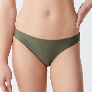 J crew Heritage 1989 Cheeky Bikini Bottoms Green